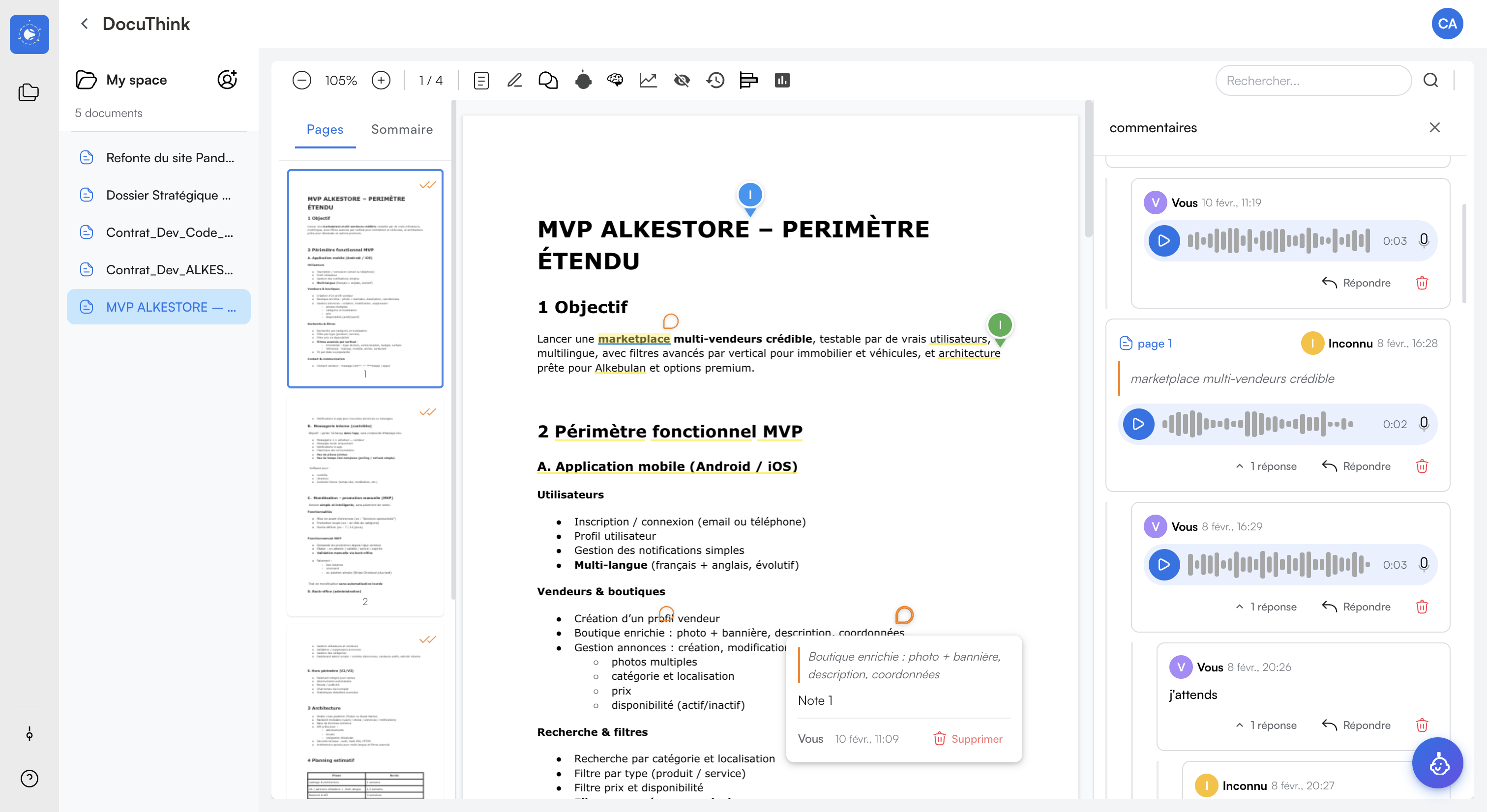 App — Dashboard IA